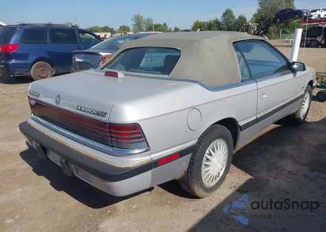 1991 Chrysler Lebaron Lx из США, поврежденный, VIN 1C3XJ5532MG138832